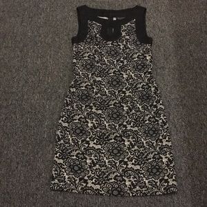 Connected Apparel black and white dress